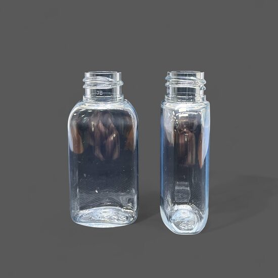 Plastmasas pudelīte ( ovāla forma) 30 ml